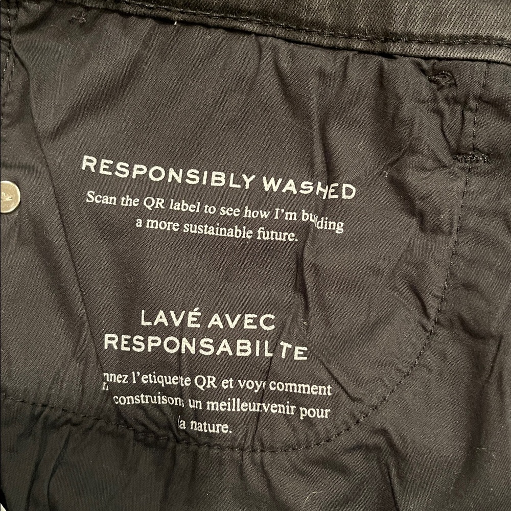 Frame Le Garçon Women’s Denim Charcoal Jeans Size 26 - Picture 5 of 7